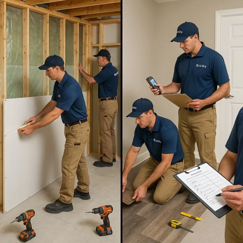 Repairs and Reconstruction process in Silver Bay, MN